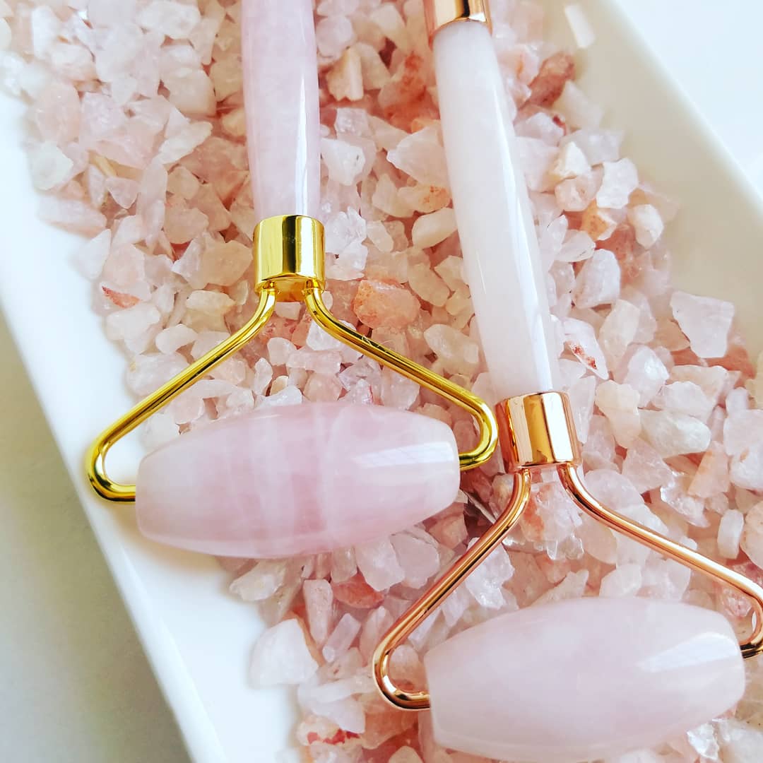 Rose Quartz Jade Rolled